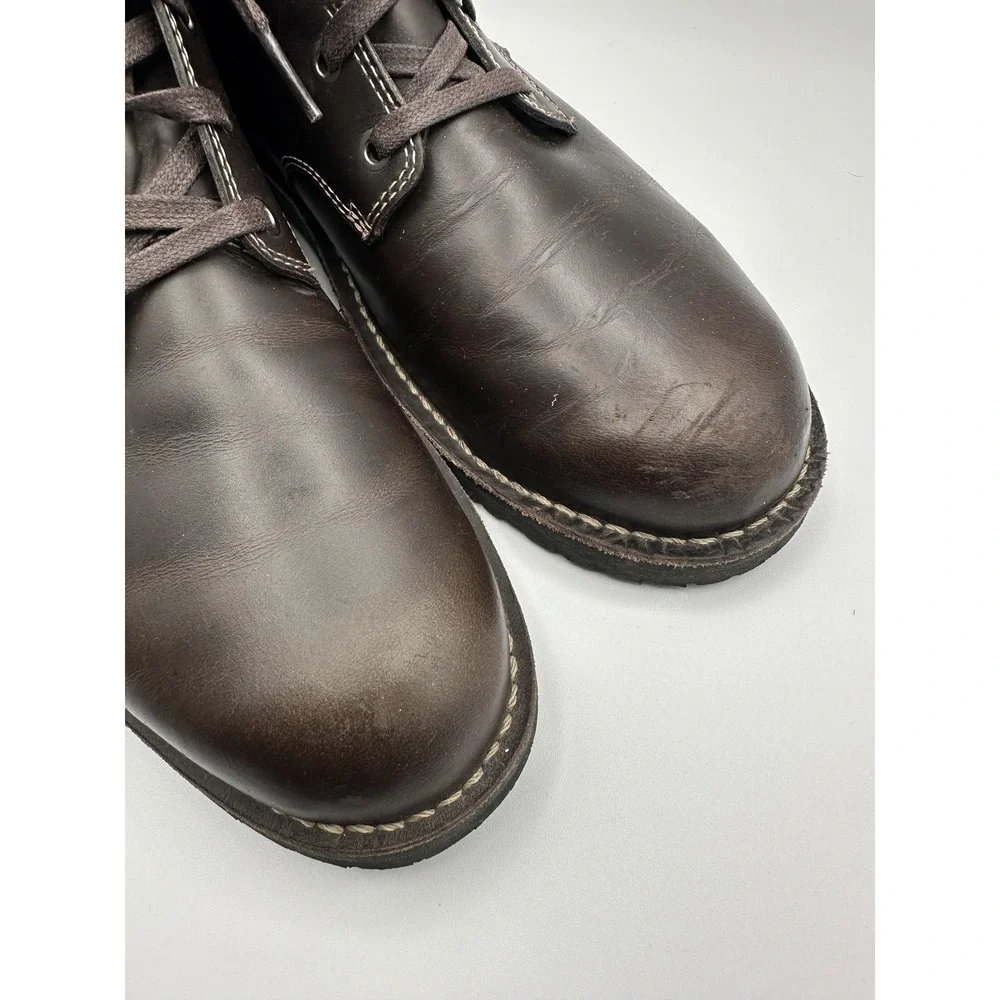 Danner Boots Mens 10.5 Brown‎ Leather Wolf Creek Chukka Vibram Sole Lace Up